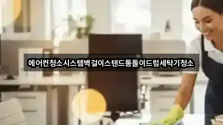 에어컨청소시스템벽걸이스탠드통돌이드럼세탁기청소