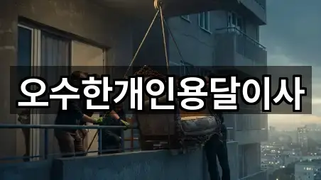 오수한개인용달이사