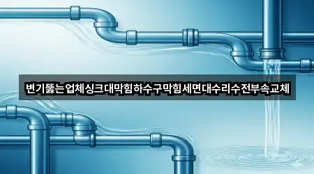 변기뚫는업체싱크대막힘하수구막힘세면대수리수전부속교체