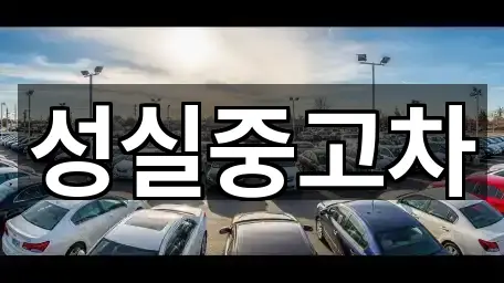 성실중고차