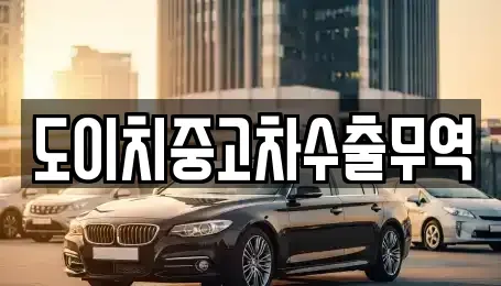 강원 고성군 거진읍 중고차매매 전문 도이치중고차수출무역