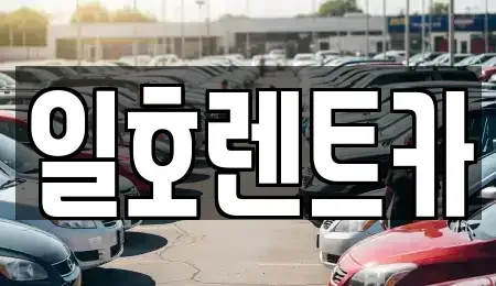 강원 속초시 장사동 렌트카 전문 일호렌트카