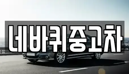 강원 원주시 학성동 중고차 전문 네바퀴중고차