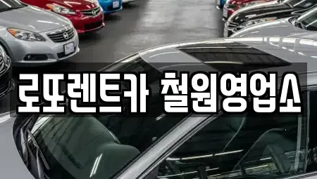 강원 철원군 동송읍 렌트카 전문 로또렌트카 철원영업소