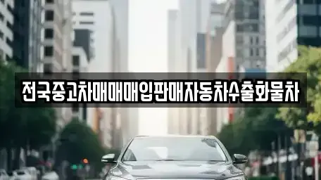 강원 철원군 동송읍 중고차매입 전문 전국중고차매매매입판매자동차수출화물차