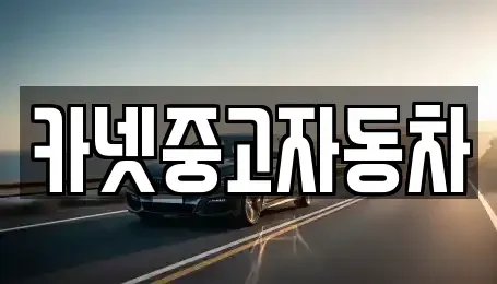 강원특별자치도 속초시 청학동 중고차 전문 카넷중고자동차
