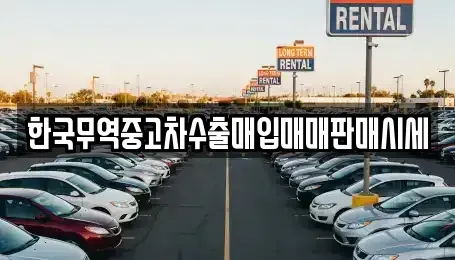 강원특별자치도 영월군 주천면 중고차매입 전문 한국무역중고차수출매입매매판매시세
