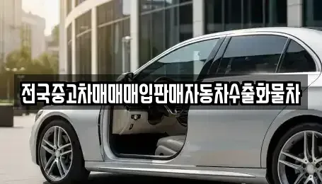 경기 남양주시 이패동 중고차매매 전문 전국중고차매매매입판매자동차수출화물차