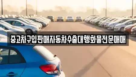 경기 남양주시 이패동 중고차매매 전문 중고차구입판매자동차수출대행화물전문매매