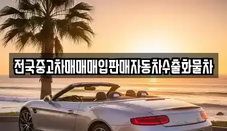 경기 화성시 안녕동 중고차 전문 전국중고차매매매입판매자동차수출화물차