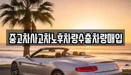 경기 화성시 안녕동 중고차 전문 중고차사고차노후차량수출차량매입