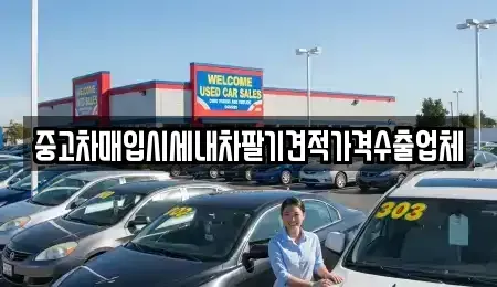 경기 화성시 안녕동 중고차매입 전문 중고차매입시세내차팔기견적가격수출업체