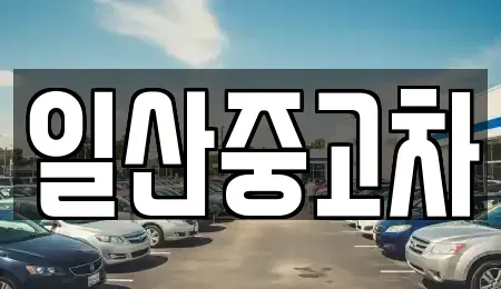 경기도 고양시 덕양구 성사동 중고차 전문 일산중고차