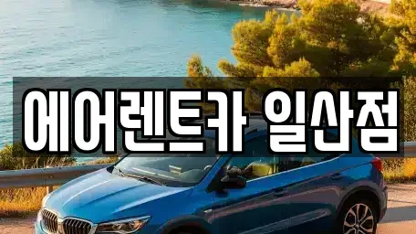 경기도 고양시 일산동구 장항동 렌트카 전문 에어렌트카 일산점