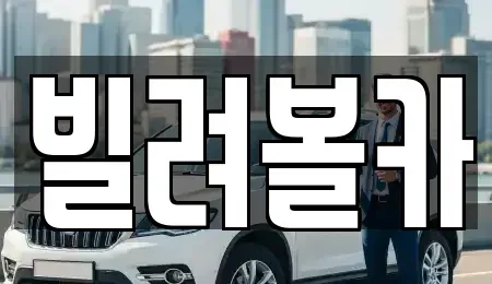 경기도 구리시 토평동 렌트카 전문 빌려볼카