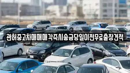 경기도 양주시 율정동 중고차매매 전문 관허중고차매매매각즉시송금당일이전무료출장견적