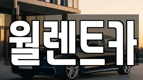 경기도 양평군 강상면 렌트카 전문 월렌트카