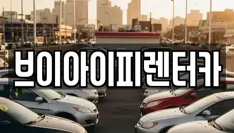 경기도 오산시 금암동 렌트카 전문 브이아이피렌터카
