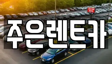 경기도 오산시 금암동 렌트카 전문 주은렌트카