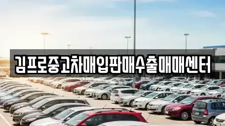 경기도 오산시 금암동 중고차 전문 김프로중고차매입판매수출매매센터