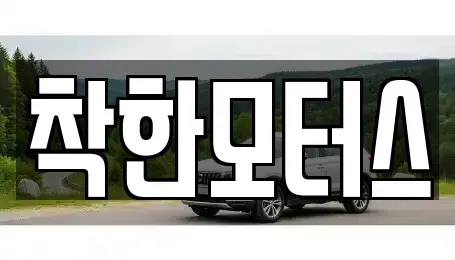 경기도 오산시 금암동 중고차매매 전문 착한모터스