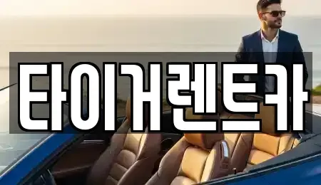 경기도 파주시 문산읍 렌트카 전문 타이거렌트카