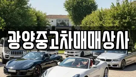 경남 남해군 남면 중고차 전문 광양중고차매매상사