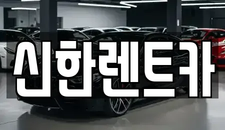 경남 창원시 마산합포구 덕동동 렌트카 전문 신한렌트카