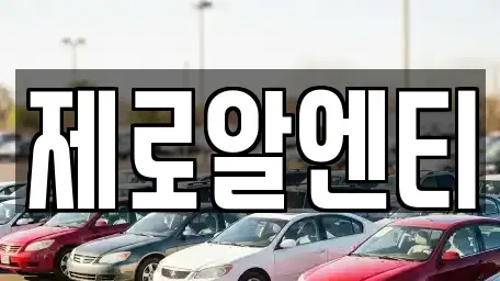 경남 창원시 마산합포구 덕동동 렌트카 전문 제로알엔티