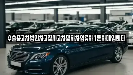 경남 창원시 의창구 사림동 중고차 전문 수출중고차법인차고장사고차망자차압류차1톤차매입센터
