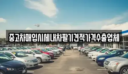 경북 상주시 성하동 중고차 전문 중고차매입시세내차팔기견적가격수출업체