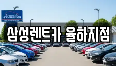 경상남도 김해시 장유동 렌트카 전문 삼성렌트카 율하지점