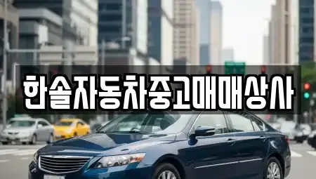 경상남도 밀양시 삼문동 중고차매매 전문 한솔자동차중고매매상사