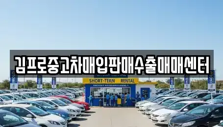 경상남도 창원시 진해구 신흥동 중고차 전문 김프로중고차매입판매수출매매센터