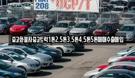 경상남도 창원시 진해구 신흥동 중고차 전문 중고화물차중고트럭1톤2.5톤3.5톤4.5톤5톤매매수출매입