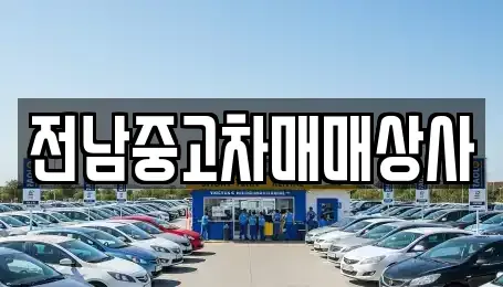광주광역시 남구 구소동 중고차매매 전문 전남중고차매매상사