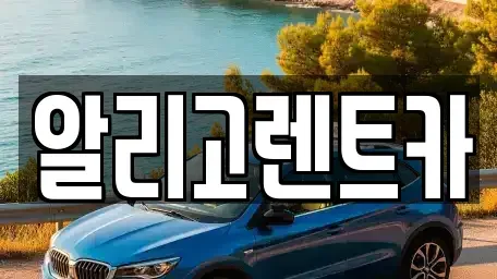 광주광역시 서구 서창동 렌트카 전문 알리고렌트카