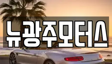 광주광역시 서구 서창동 중고차 전문 뉴광주모터스