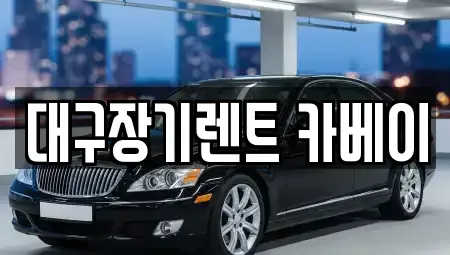 대구 동구 신암동 장기렌트카 전문 대구장기렌트 카베이