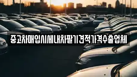 대구 동구 신암동 중고차 전문 중고차매입시세내차팔기견적가격수출업체