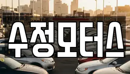 대전 동구 신흥동 중고차 전문 수정모터스