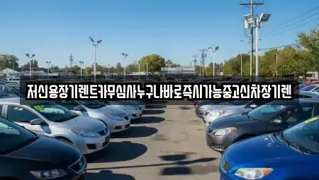 대전 유성구 송강동 장기렌트카 전문 저신용장기렌트카무심사누구나바로즉시가능중고신차장기렌