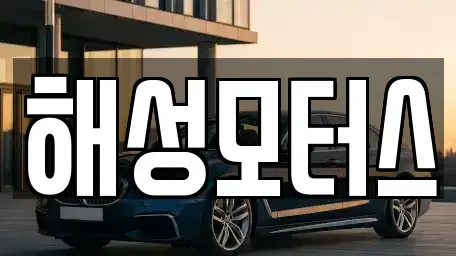 부산광역시 수영구 수영동 중고차매매 전문 해성모터스