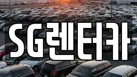 부산광역시 중구 신창동4가 렌트카 전문 SG렌터카