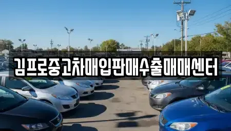 서울 종로구 관훈동 중고차매입 전문 김프로중고차매입판매수출매매센터
