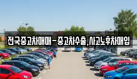 서울 종로구 관훈동 중고차매입 전문 전국중고차매매-중고차수출,사고노후차매입