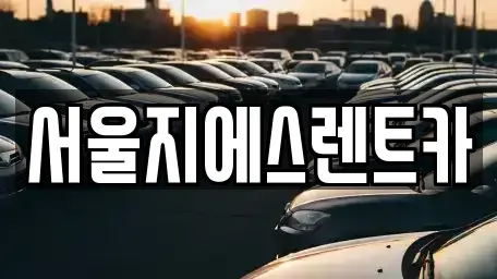 서울특별시 서대문구 홍제동 렌트카 전문 서울지에스렌트카