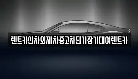 서울특별시 성동구 단기렌트카 전문 렌트카신차외제차중고차단기장기대여렌트카