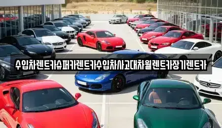 서울특별시 용산구 한강로1가 장기렌트카 전문 수입차렌트카슈퍼카렌트카수입차사고대차월렌트카장기렌트카