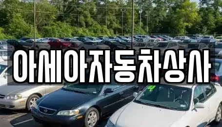 서울특별시 용산구 한강로1가 중고차매매 전문 아세아자동차상사